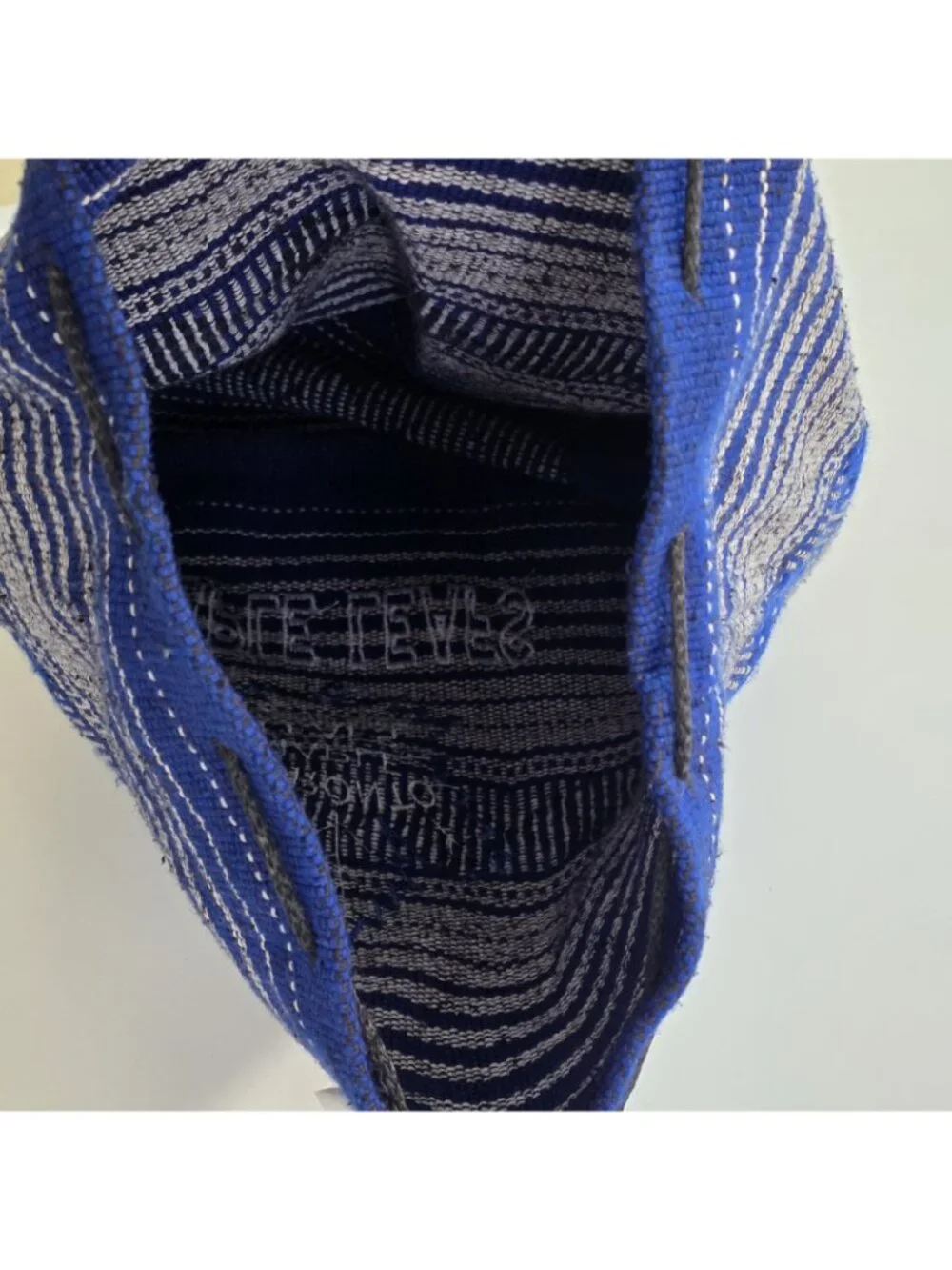 Vintage Toronto Maple Leafs Woven Baja Backpack Rucksack Drawstring Toggle Close